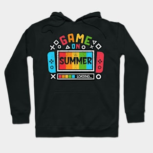 Game On Summer, Summer Video Game, Last Day Of School, Funny Gamer Quote, End of School Hoodie